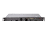 Supermicro SC512L-260 - Rack-montable - 1U - ATX 260 Watt - noir CSE-512L-260B