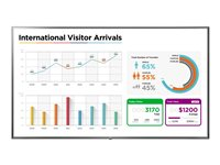 LG 86UL3E - Classe de diagonale 86" UL3E Series écran LED - signalisation numérique - 4K UHD (2160p) 3840 x 2160 - météo titan 86UL3E