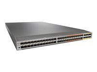 Cisco Nexus 5672UP - Commutateur - C3 - Géré - 32 x 1 Gigabit / 10 Gigabit SFP+ + 16 x 1 Gigabit / 10Gb Ethernet / 2/4/8Gb Fibre Channel / FCoE SFP+ combinés + 6 x 40Gb Ethernet / FCoE QSFP+ (compatible dérivation) - Montable sur rack N5K-C5672UP