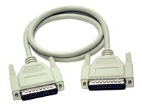 C2G - Câble série / parallèle - DB-25 (M) pour DB-25 (M) - 30 m - moulé, vis moletées 81395
