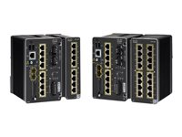 Cisco Catalyst IE3300 Rugged Series - Network Advantage - commutateur - Géré - 10 x 10/100/1000 (8 PoE+) + 2 x SFP - Montage sur rail DIN - PoE+ (360 W) - alimentation CC IE-3300-8P2S-A