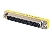 C2G Mini Gender Changer - Changeur de genre - DB-37 (F) pour DB-37 (F) 81519